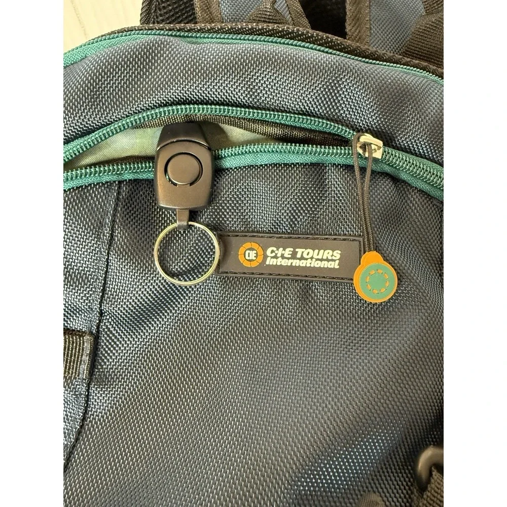 CIE Tours Ireland Scotland Travel Hiking Backpack with Bottle Holder & Key Ring